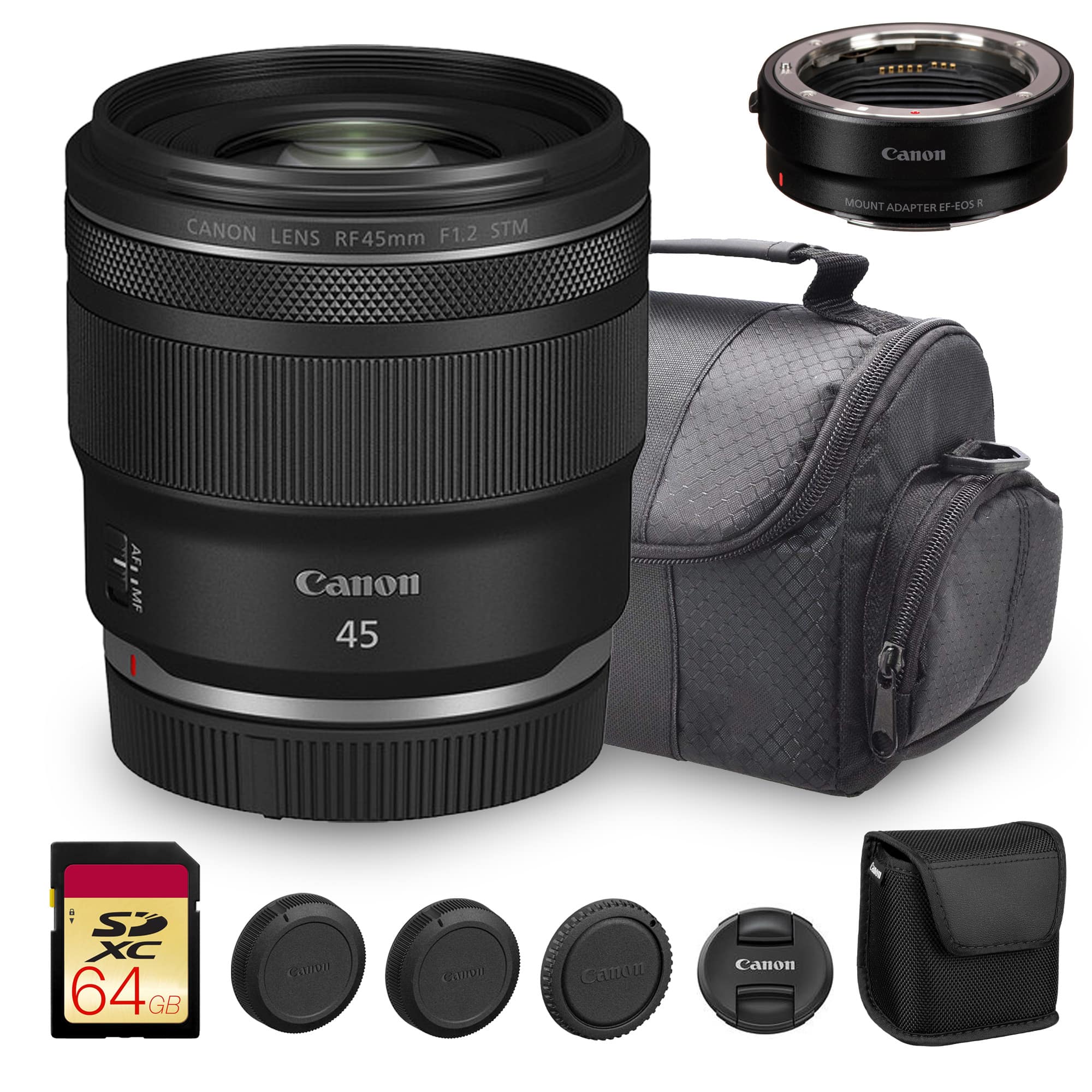 Canon - RF 45mm f/1.2 STM Lens | Fast Wide-Aperture Prime & Low-Light Performance + More - Black price history on PriceWatchPro