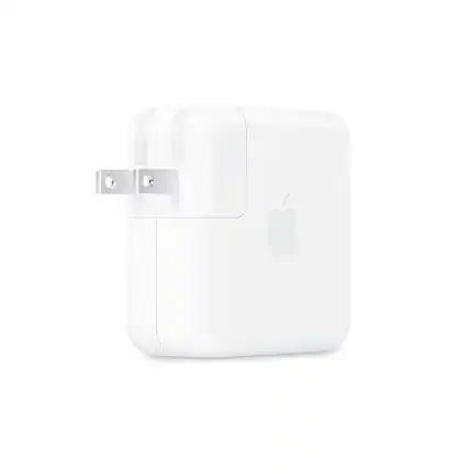 Front. Apple - 67W USB-C Power Adapter (Flat Pin).