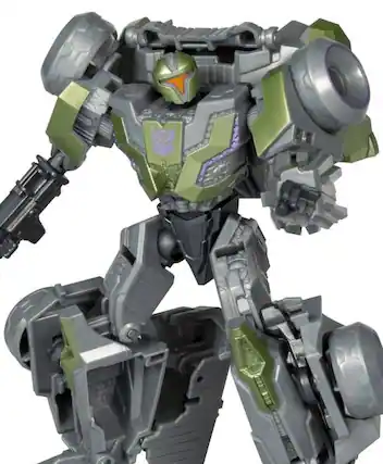 Front. Transformers - Deluxe Class 08 Decepticon Soldier Gamer Edition | Transformers Generations War for Cybertron.