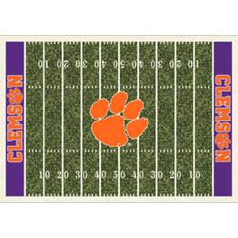 Imperial - Clemson Tigers 5'4'' x 7'8'' Home Field Rug - Black