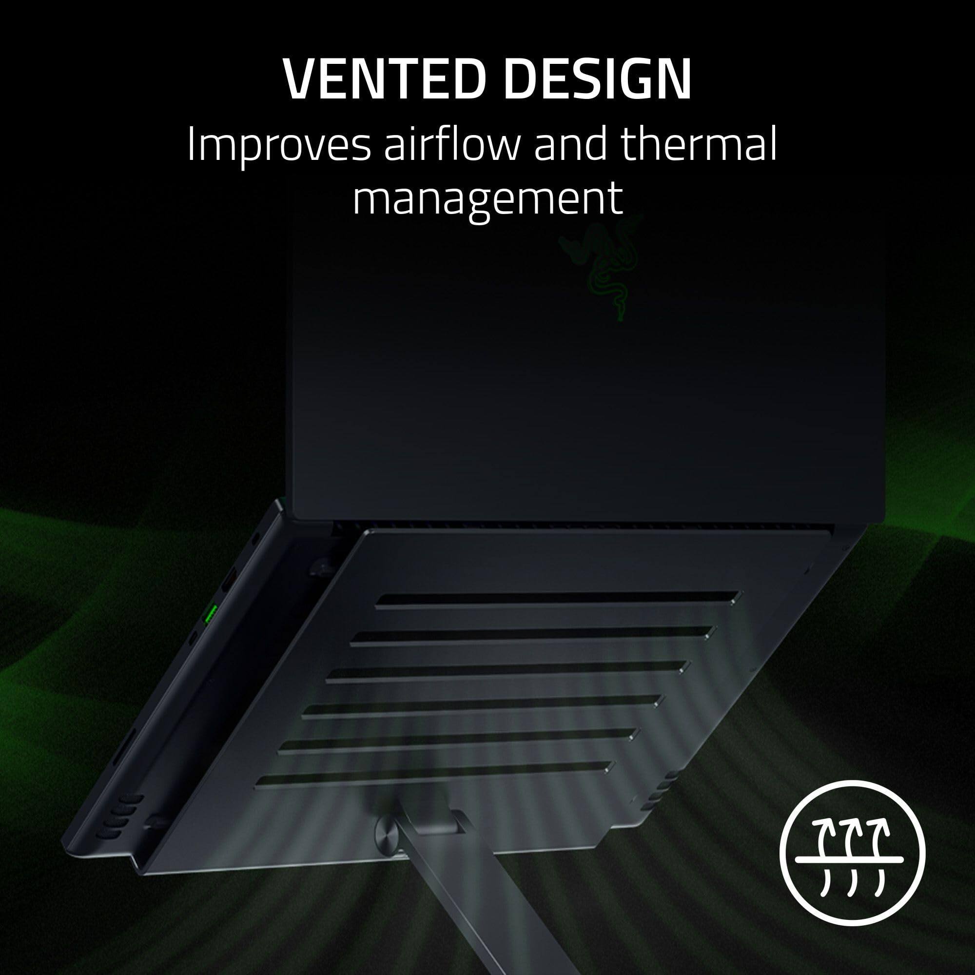 VENTED DESIGN  
Improves airflow and thermal management