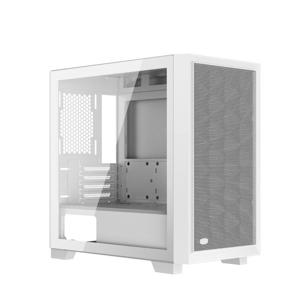 Alt View 1. PCCOOLER - C3D310 WH ARGB PC Case with 2 ARGB Fans Desktop Computer Case Gaming Case for M-ATX / ITX, 350MM Graphics Cards Support - White.