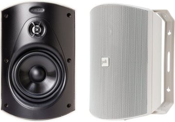 Polk Audio - Patio 200 5" 2-Way Indoor/Outdoor Loudspeakers (Pair) - White - Front_Zoom