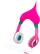 Left. eKids - Wired On-Ear Headphones - White/Pink.