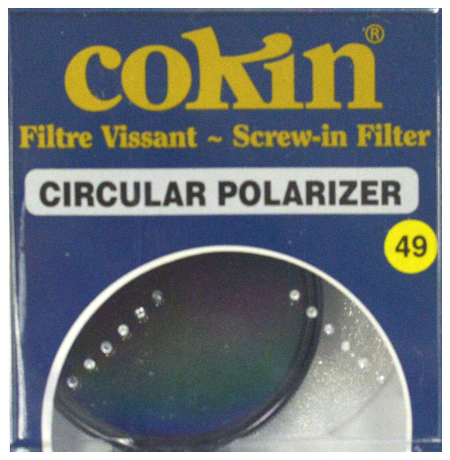 Cokin - 49mm Circular Polarizing Lens Filter - Clear - Angle
