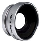 Left Zoom. Cokin - Magne-Fix Wide-Angle Lens for Most Unthreaded Camera Lenses - Silver.