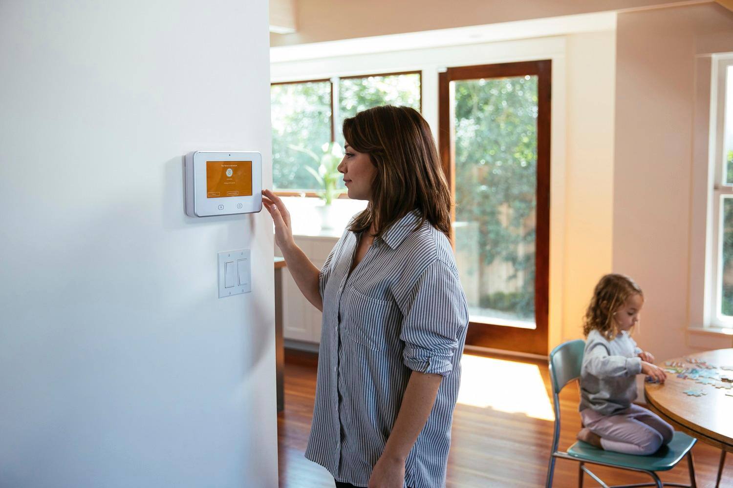Best Buy Vivint SkyControl Panel White VMP2345