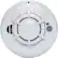 Front. Vivint - Wireless Smoke Detector - White.