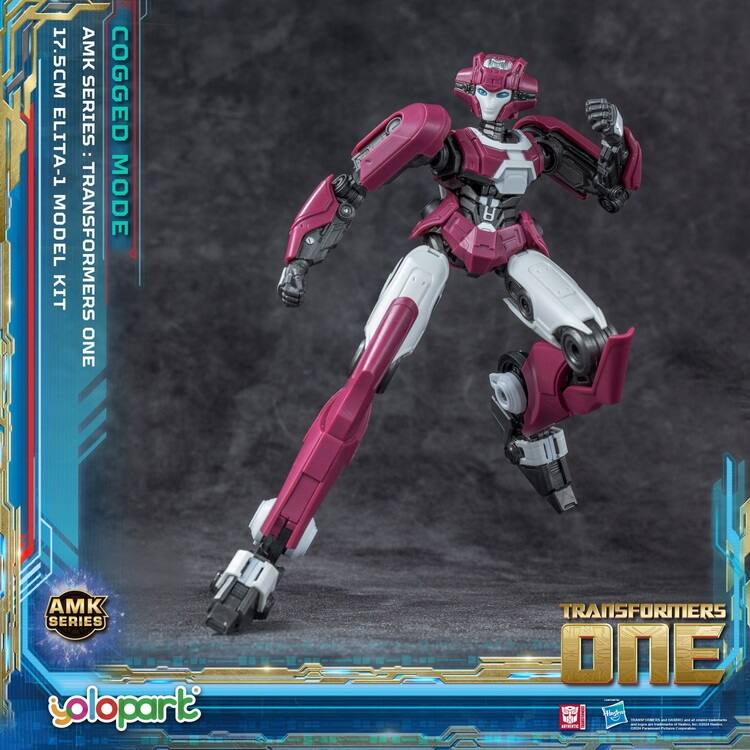 17.5CM ELITA-1 MODEL KIT  
AMK SERIES: TRANSFORMERS ONE  
COGGED MODE  
AMK SERIES  
yolopark  
TRANSFORMERS ONE