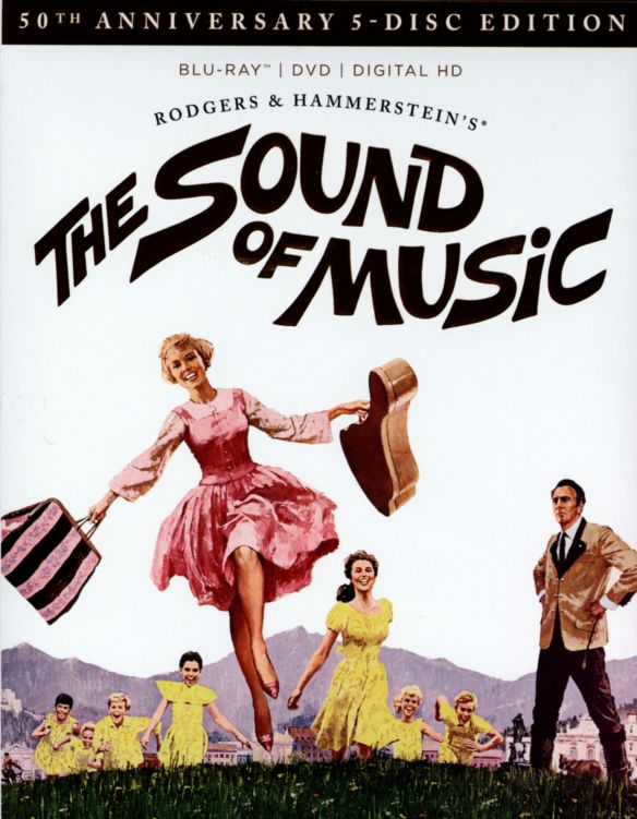  The Sound of Music [50th Anniversary 5-Disc Edition] [5 Discs] [Includes Digital Copy] [Blu-ray/DVD] [1965]