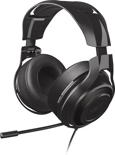Razer - ManO'War 7.1 Wired Stereo Gaming Headset - Black - Angle
