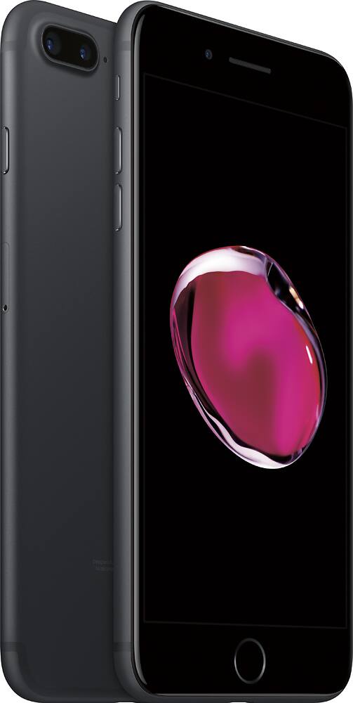 Best Buy Apple Geek Squad Certified Refurbished Iphone 7 Plus 256gb Black Verizon Rfrb Mn4e2ll A Refurbished