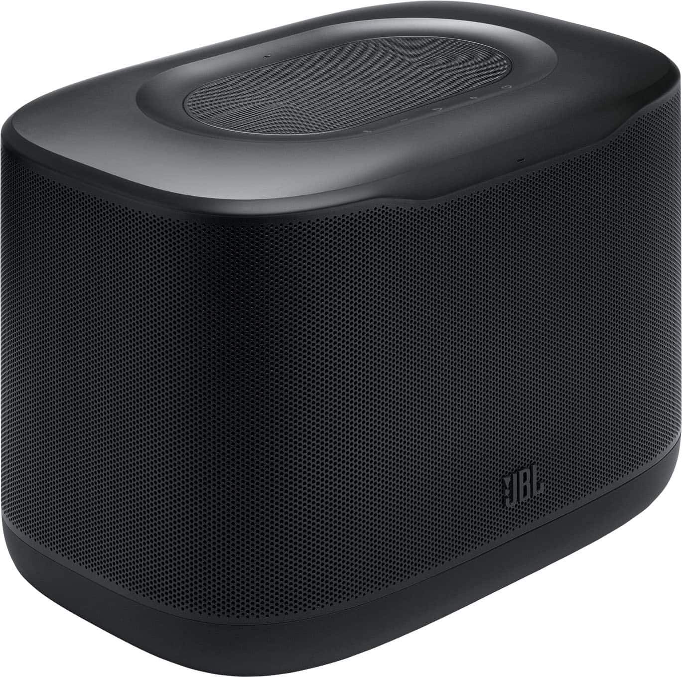 JBL - 3D Room-Filling Wi-Fi home speaker with Dolby Atmos® and easy whole-home listening - Black