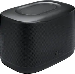 JBL - 3D Room-Filling Wi-Fi home speaker with Dolby Atmos® and easy whole-home listening - Black