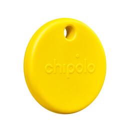 Chipolo - POP Tracker Tag with Bluetooth, Call Your Phone, Out of Range Alert, Apple Find My & Android Find Hub Compatible - Yellow
