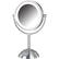 Angle. Jerdon - 8X LED-Lighted Vanity Mirror - Nickel.
