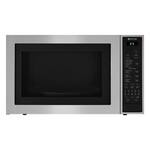 JennAir - 1.5 Cu. Ft. Mid-Size Microwave - Stainless steel - Front_Standard