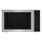 Front. JennAir - 1.5 Cu. Ft. Mid-Size Microwave - Stainless Steel.