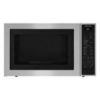 JennAir - 1.5 Cu. Ft. Mid-Size Microwave - Stainless Steel - Front_Zoom