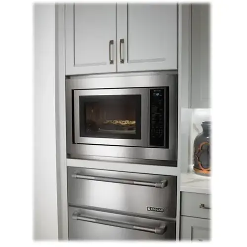 Alt View 11. JennAir - 1.5 Cu. Ft. Mid-Size Microwave - Stainless Steel.