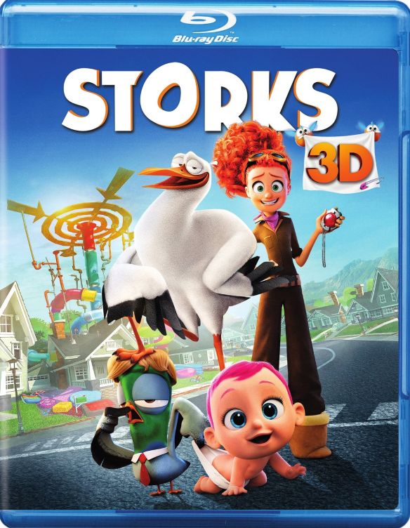  Storks [3D] [Blu-ray] [Blu-ray/Blu-ray 3D] [2016]