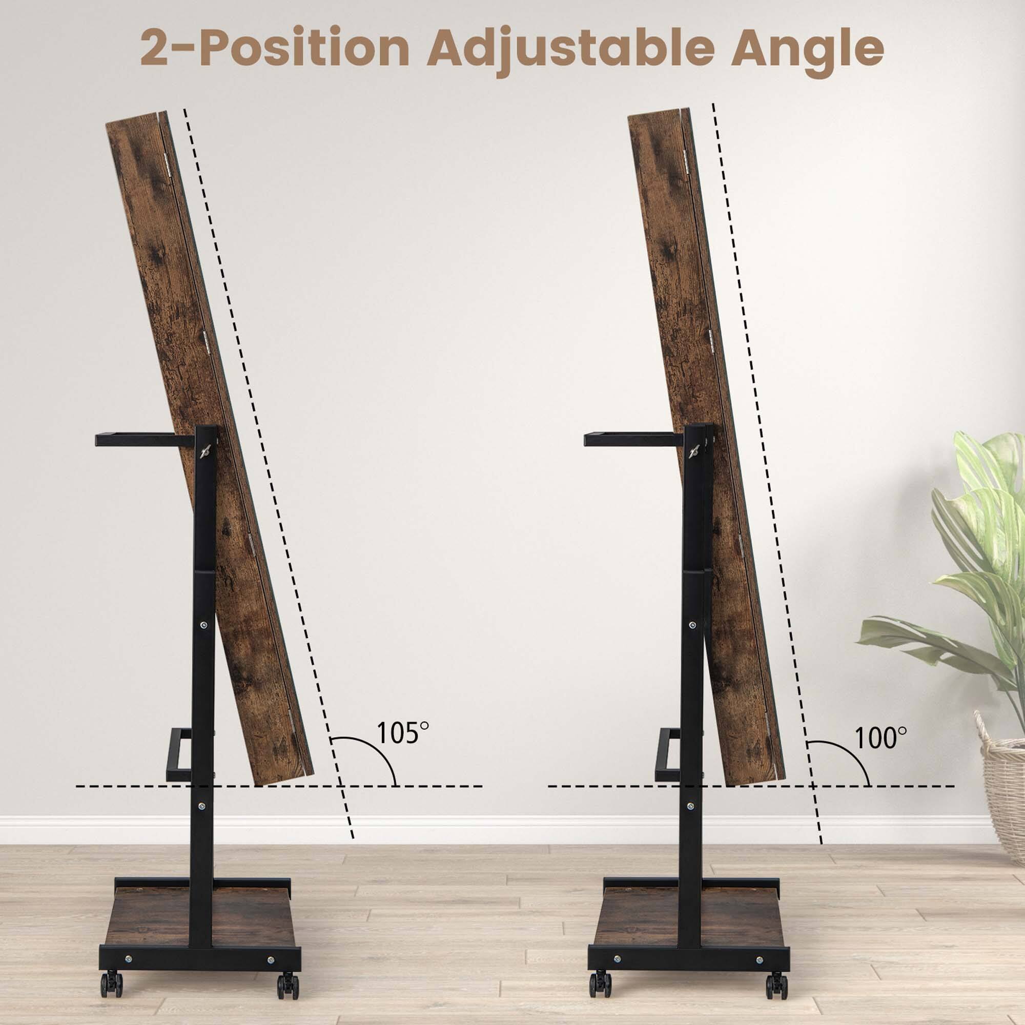 2-Position Adjustable Angle

105°

100°