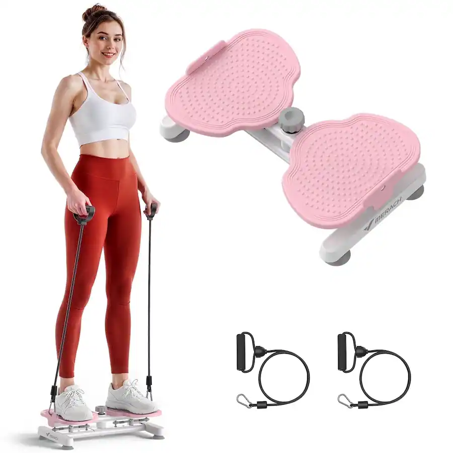 MERACH Waist Twister, Ab Machine with 300 lbs Weight Capacity, Workout ...
