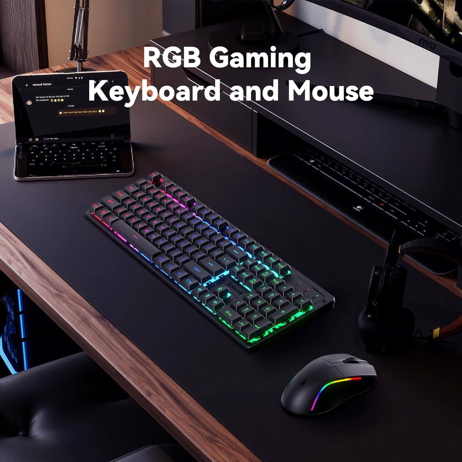RGB Gaming Keyboard and Mouse