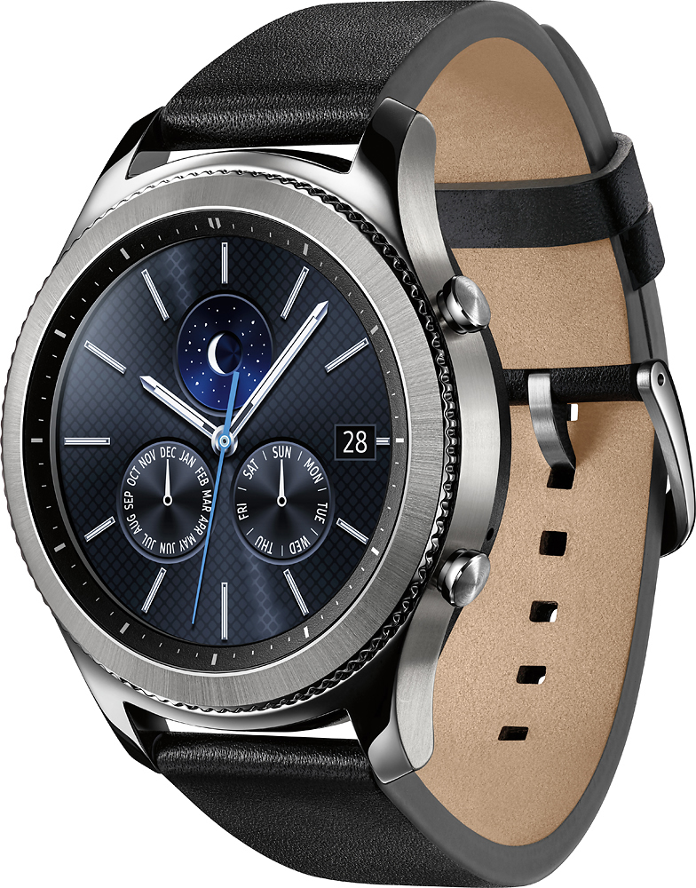 Best Buy: Samsung Gear S3 Classic Smartwatch 46mm Stainless Steel 