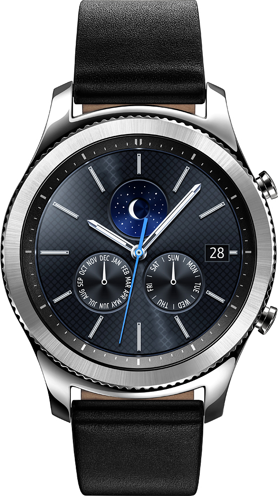 Samsung Gear S3 Classic Smartwatch 46mm Stainless  - Best Buy