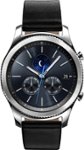 Front Zoom. Samsung - Gear S3 Classic Smartwatch 46mm Stainless Steel - Silver.