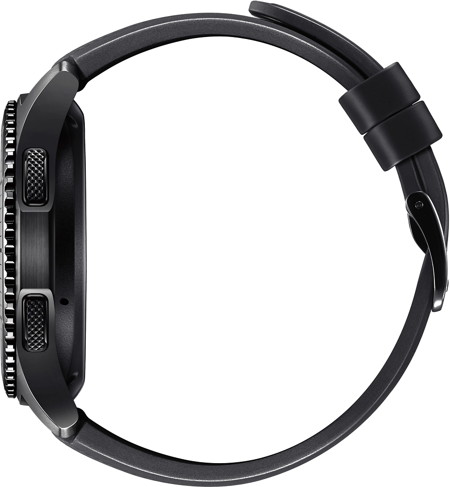 Best Buy: Samsung Gear S3 Frontier Smartwatch 46mm Dark Gray SM