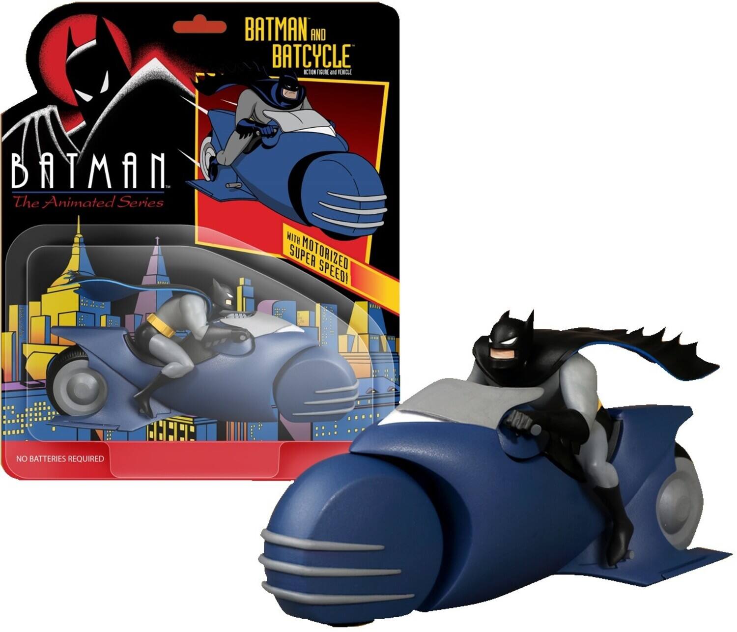 Batman: The Animated Series - 5 Points - Series 2 Batman and Batcycle - COLLECTIBLES