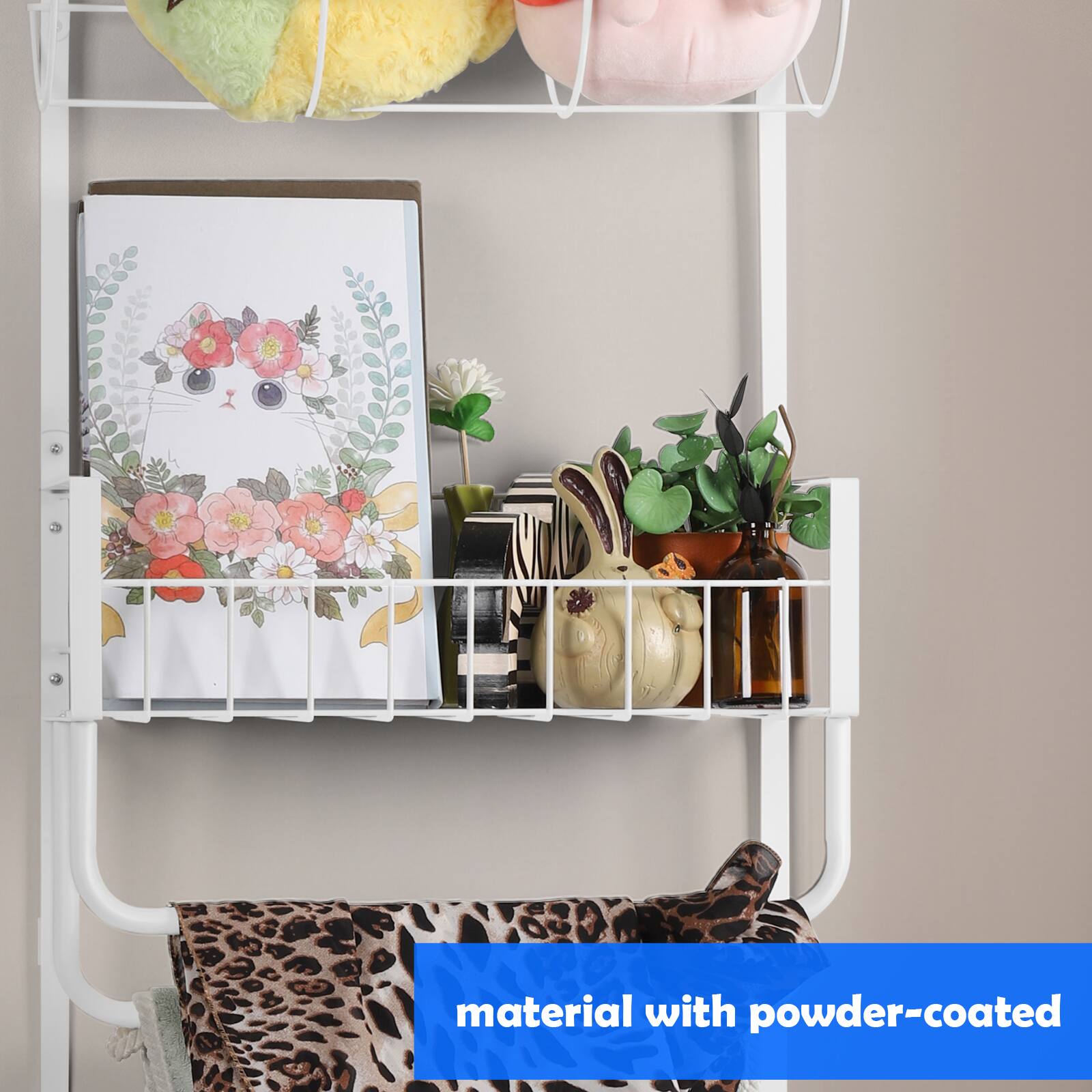 material with powder-coated