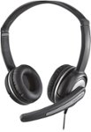 Front Zoom. Insignia™ - On-Ear Stereo Headset - Black.