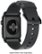 Alt View Zoom 11. Nomad - Leather Watch Strap for Apple Watch 38mm - Slate gray with black hardware.