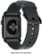 Alt View Zoom 14. Nomad - Modern Leather Watch Strap for Apple Watch ®  42mm and 44mm - Slate gray with black hardware.