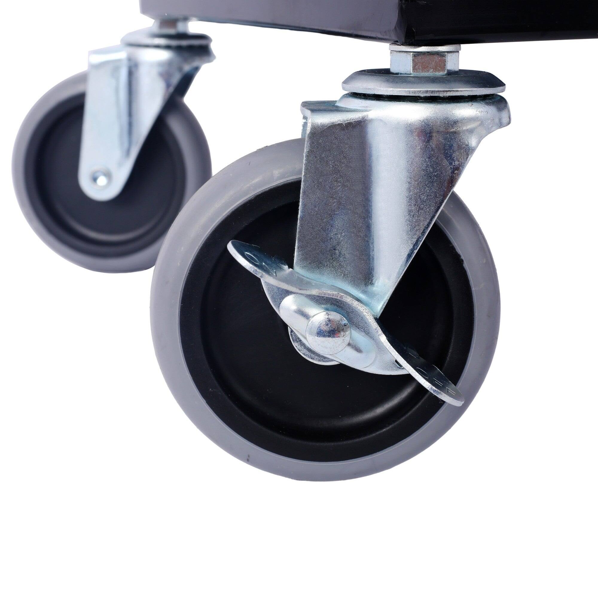 Alt View 4. Boyel Living - 330 Lbs Capacity Gray Mechanics Creeper with Wheels Soft Rubber Cushion - Gray.