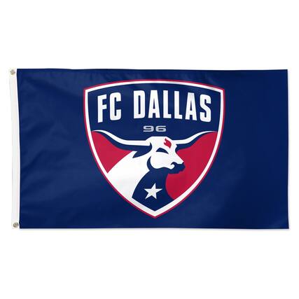 Front. WinCraft - FC Dallas 3' x 5' Team Single-Sided Flag - Multicolor.