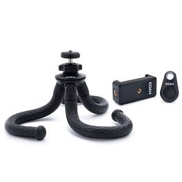 Koah - Kanguru 12in Flexible Waterproof Bluetooth iPhone/Android/GoPro/DSLR Tripod