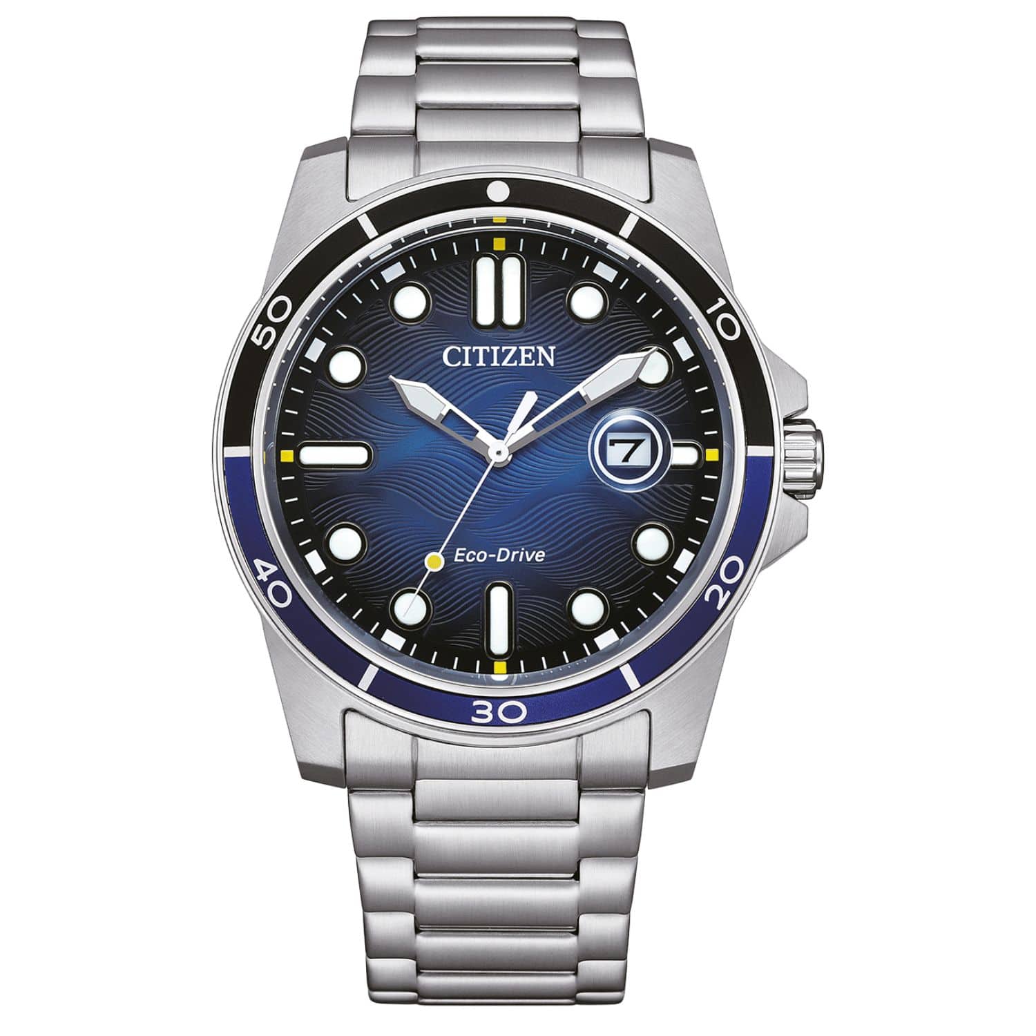 Citizen - Men's Eco-Drive Dial Watch - AW1810-85L - Blue