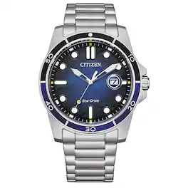 Citizen - Men's Eco-Drive Dial Watch - AW1810-85L - Blue