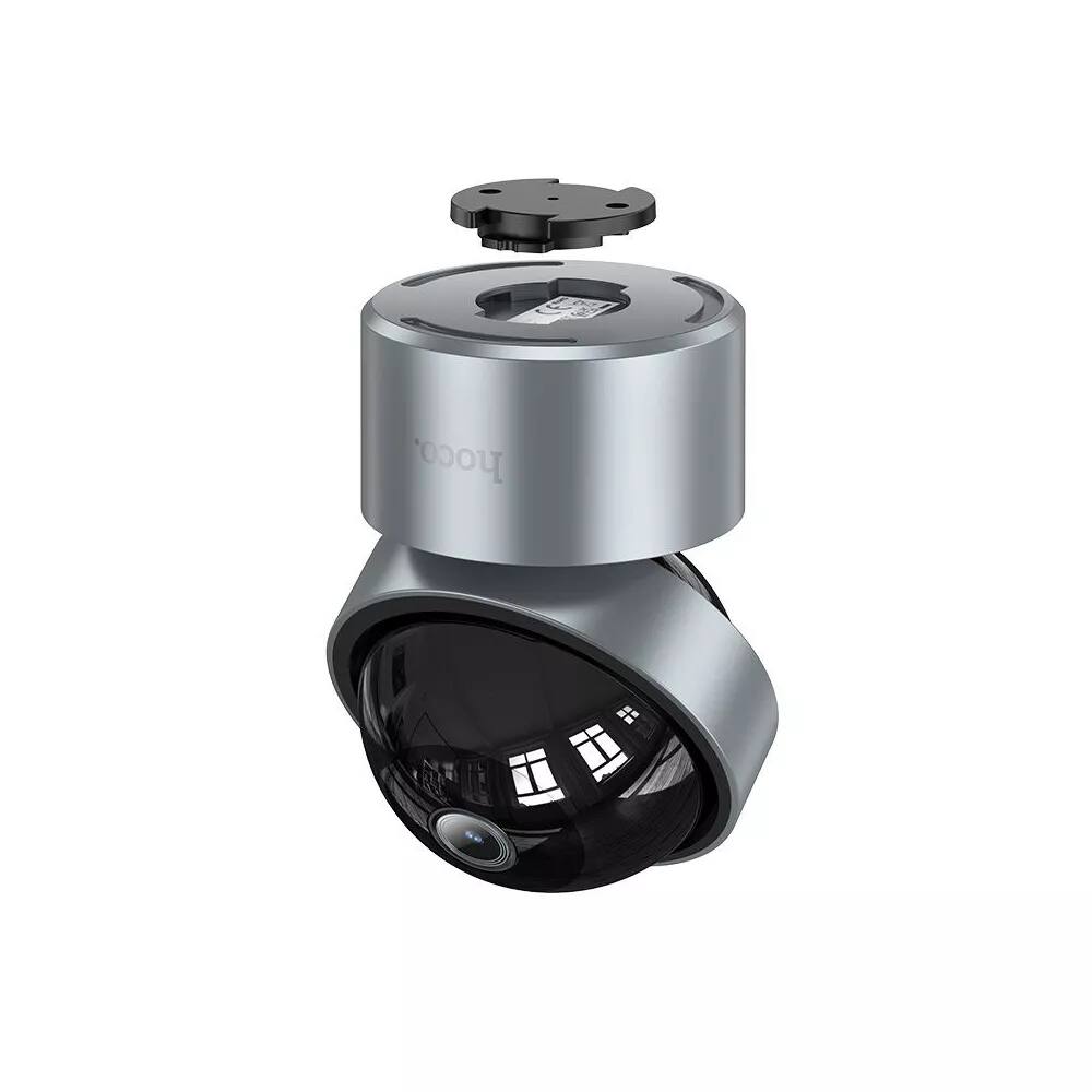 Back. hoco. - Hoco. D5 Indoor HD Security Camera – Auto Motion Tracking, Privacy Masking ,  2-Way Audio, Night Vision, App Control - Silver.