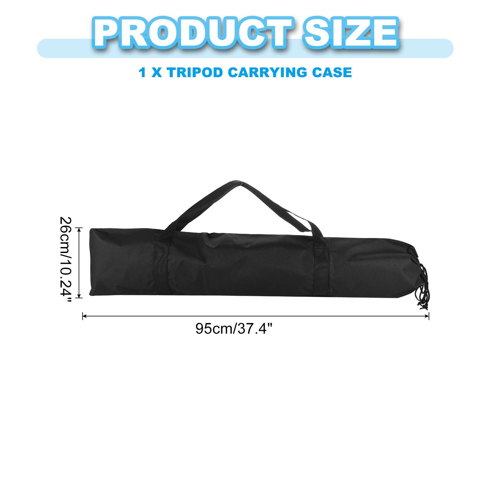 PRODUCT SIZE  
1 X TRIPOD CARRYING CASE  
26cm/10.24" x 95cm/37.4"