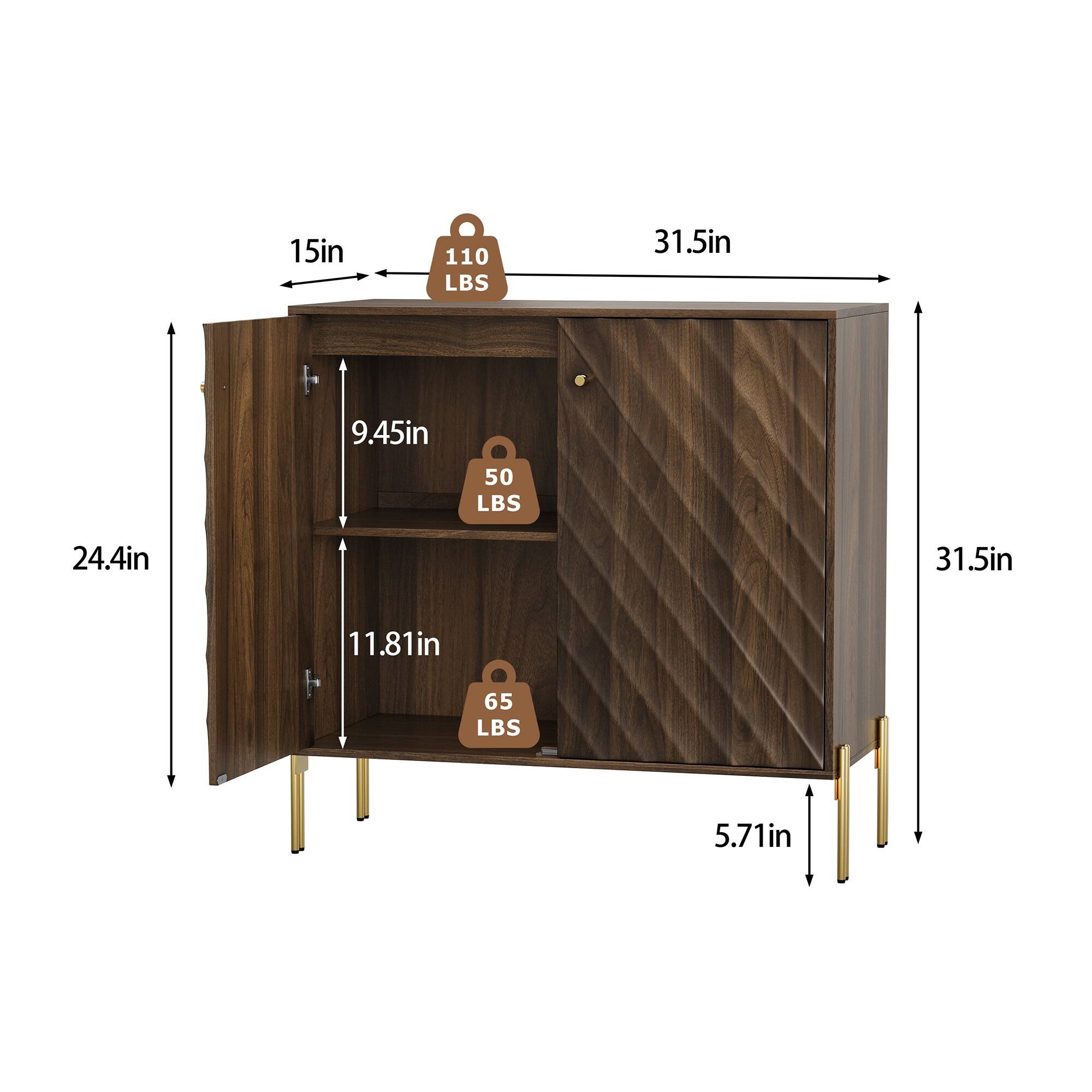 15in  
110 LBS  
31.5in  
9.45in  
50 LBS  
24.4in  
31.5in  
11.81in  
65 LBS  
5.71in