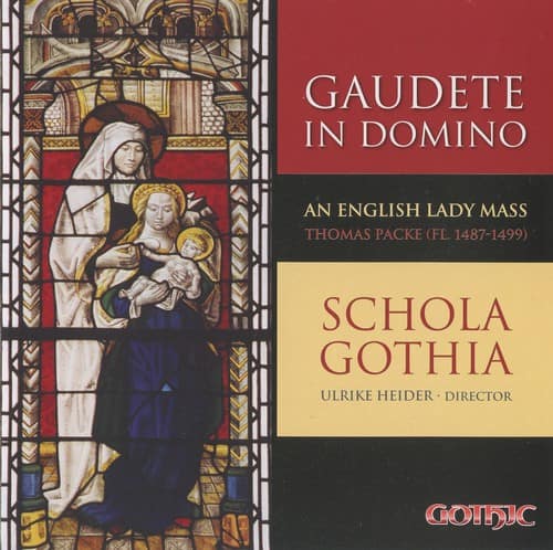 Schola Gothia - Gaudete in Domino  - COMPACT DISCS