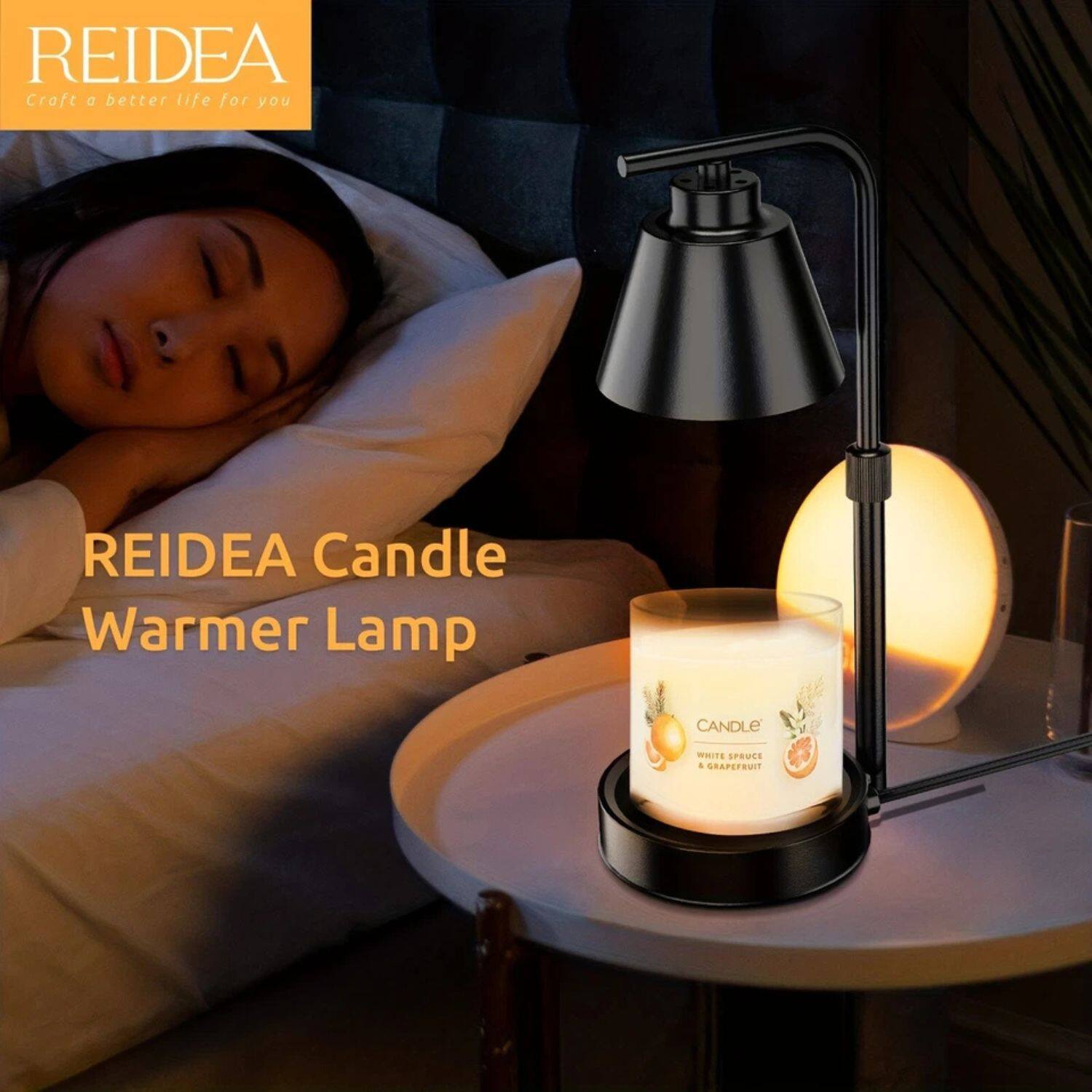 REIDEA  
Craft a better life for you  

REIDEA Candle Warmer Lamp  

CANDLE  
WHITE SPRUCE & GRAPEFRUIT