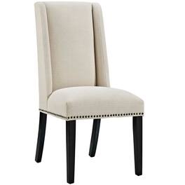 Baron Fabric Dining Chair by Modway - Brown