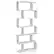 Front. Costway - 6 Tier S-Shaped Bookshelf Storage Display Bookcase Decor Z-Shelf White - White.