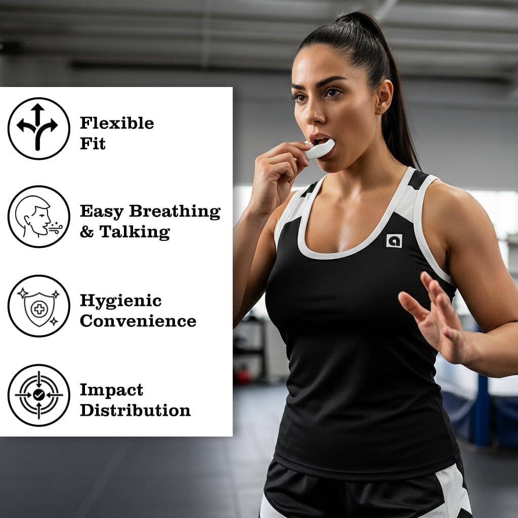 Flexible Fit  
Easy Breathing & Talking  
Hygienic Convenience  
Impact Distribution